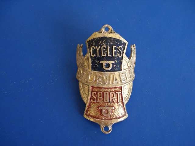 Ciclismo - ANCIENNE PLAQUE DE VELO - HELIUM - Plaque abimée